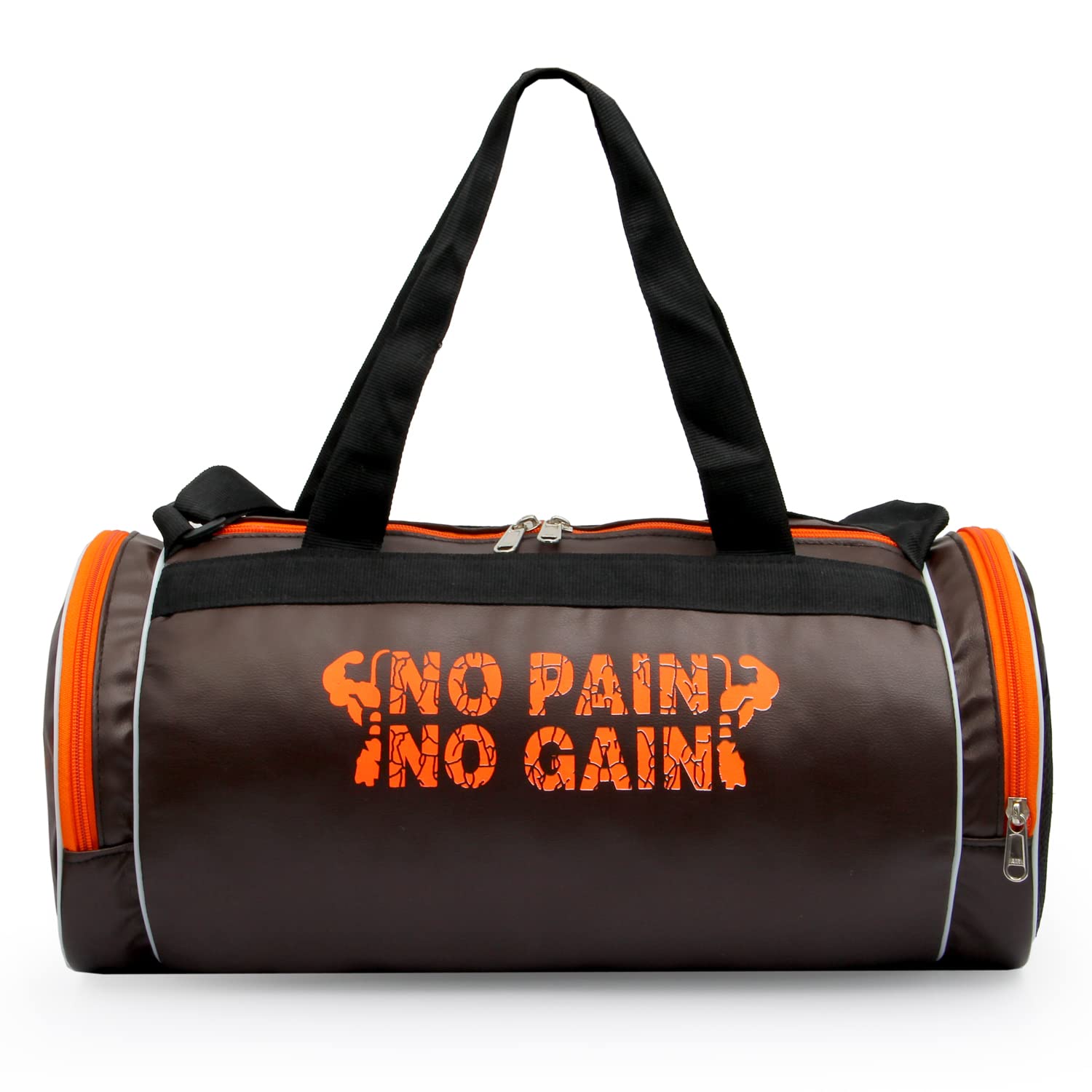 RAKSO polyester 18 Cms Duffle Bag(RAKSO/4_Orange)