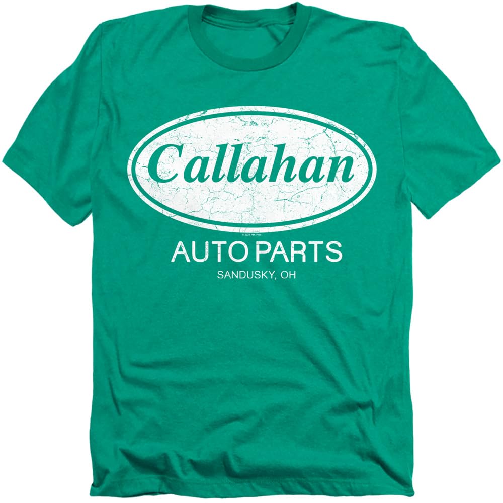 Popfunk Classic Tommy Boy Callahan Auto Parts Heather T Shirt & Stickers