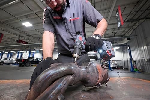 Miniatura 4 de Ingersoll Rand D3141-K22 - Taladro compacto inalámbrico de 12 pulgada y 20 V, kit de 2 baterías, par de 450 in-lb, portabrocas sin llave, empuñadura