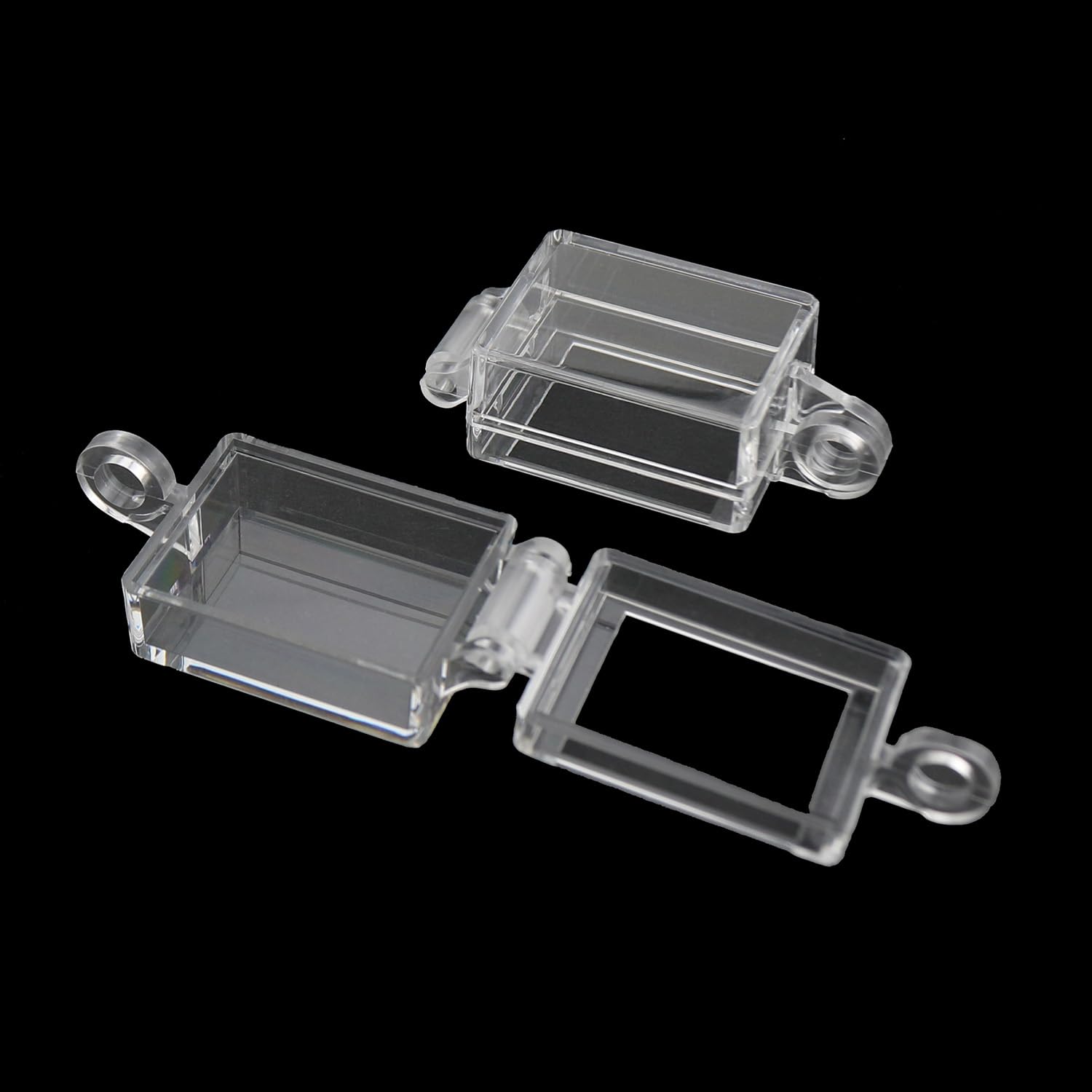 4PCS 39x30x18.5mm Anti Misoperation Dustproof Waterproof Protective Cover Double Sided Adhesive Design Transparent Start Button Cover Suitable for KCD4 Vessel Toggle Switch