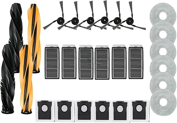 Vacuum Cleaner Accessories Brush Filter Mop Cloth Bag, Compatible For Dreame X50 Ultra(28 As shown)