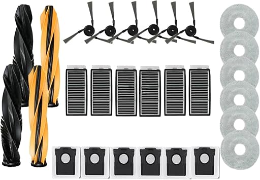 Vacuum Cleaner Accessories Brush Filter Mop Cloth Bag, Compatible For Dreame X50 Ultra(28 As shown)