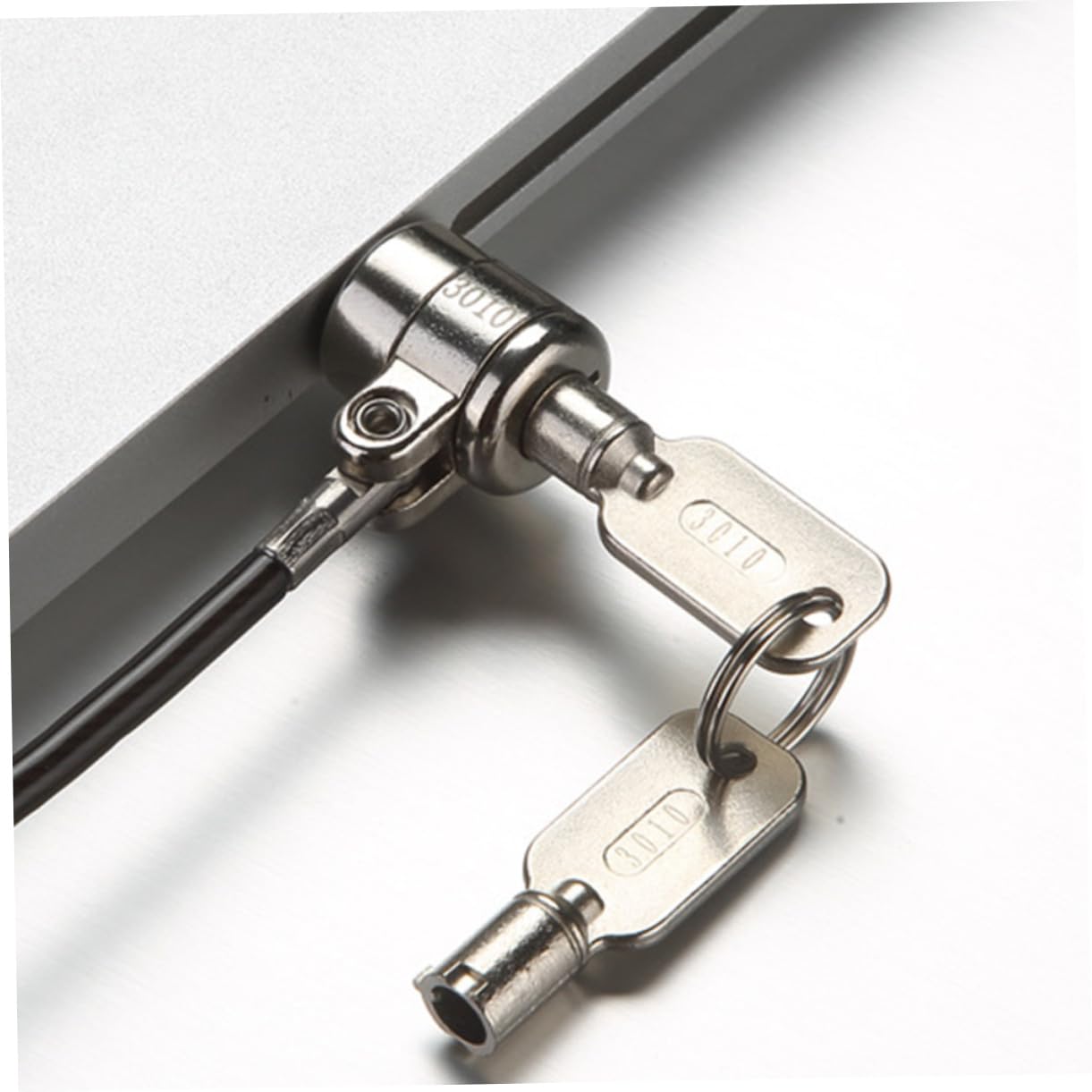 DOITOOL Portable Notebook Computer Lock Universal Security Lock Locking Cable for Home Office