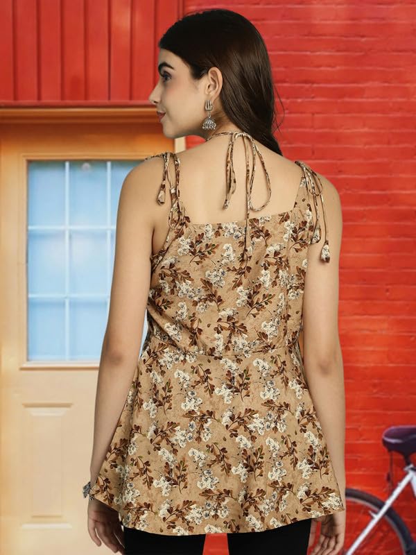 Image of Pinkmint Halter Neck with Tie Back Short Combo Tops for Women ll Fancy Regular Fir Tops ll Casual Wear (Pack of 3)