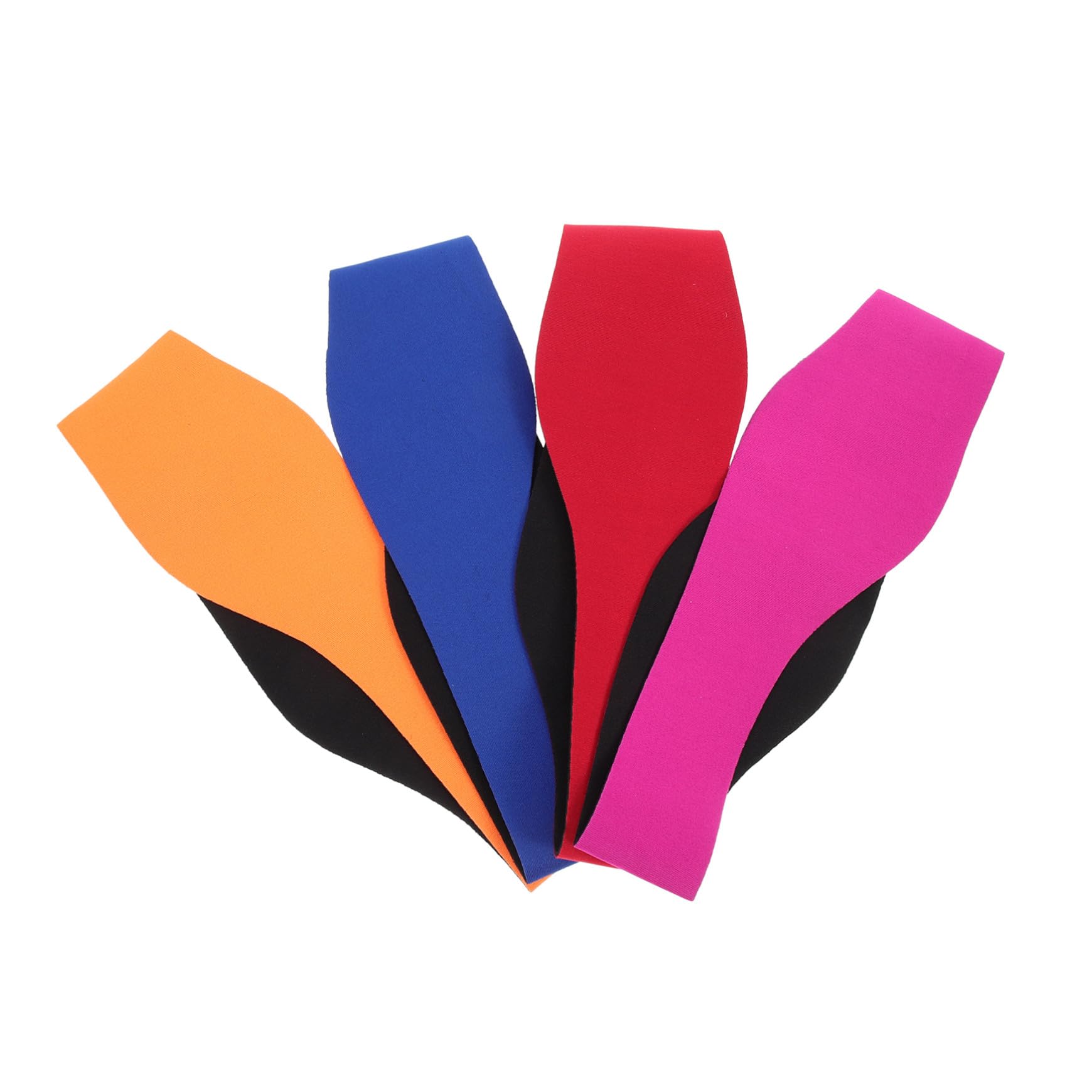 BESTonZON Banda Ajustable Para Natación Cubierta Para Oídos Y Transpirable Para Natación Baño Y Kayak Material Neopreno 4 Piezas X 4