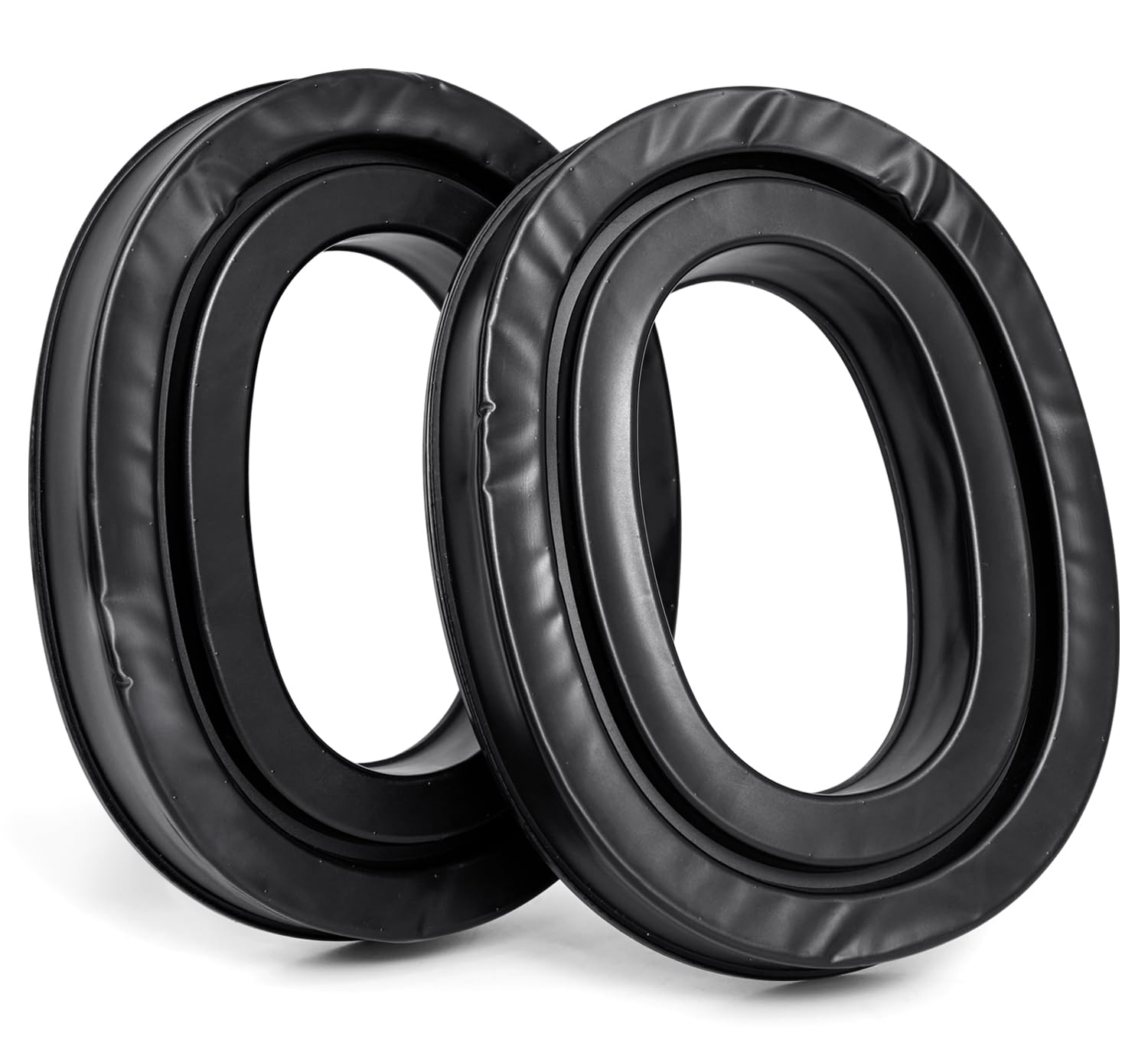 Gel Ear Pads for 3M WorkTunes Headsets - Replacement Earmuff Cushions Compatible with Peltor Tactical 100 300 500 Rangeguard, ZOHAN EM042/ 033, Ear Cups with Silicone Material and Memory Foam