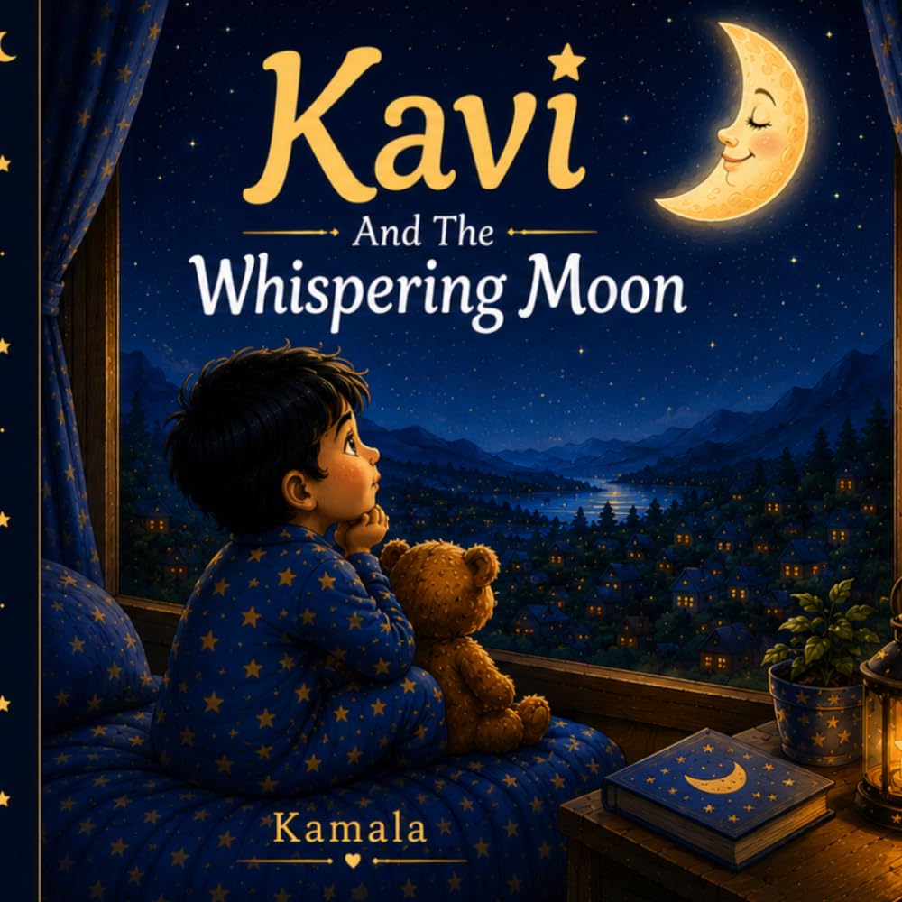 Kavi And The Whispering Moon: A Bedtime Journey To The Stars
