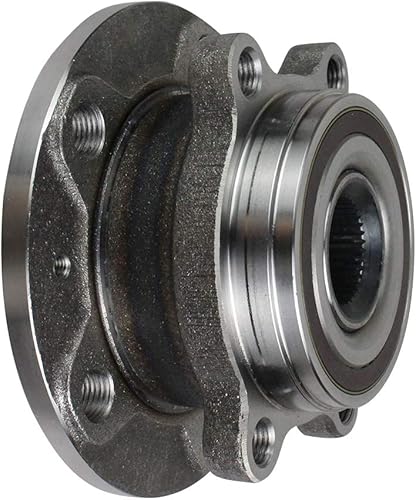 Miniatura 3 de Autoround 513253 Reemplazo del conjunto de cubo de rodamiento de rueda para Audi A3/Q3/TT, Volkswagen Beetle/Jetta/Golf/GTI/Passat 5 lengüetas con