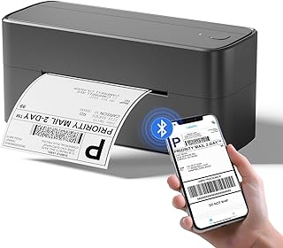 Phomemo 241BT 4X6 Wireless Thermal Label Printer for Samll Business, Bluetooth Shipping Label Maker, Label Printer for Shi...