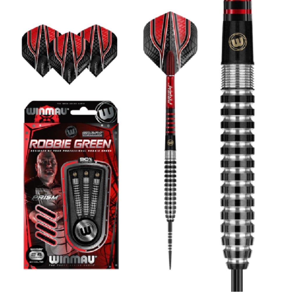 Winmau Robbie Green スティール 24g 廃盤 Robbie Green Winmau van
