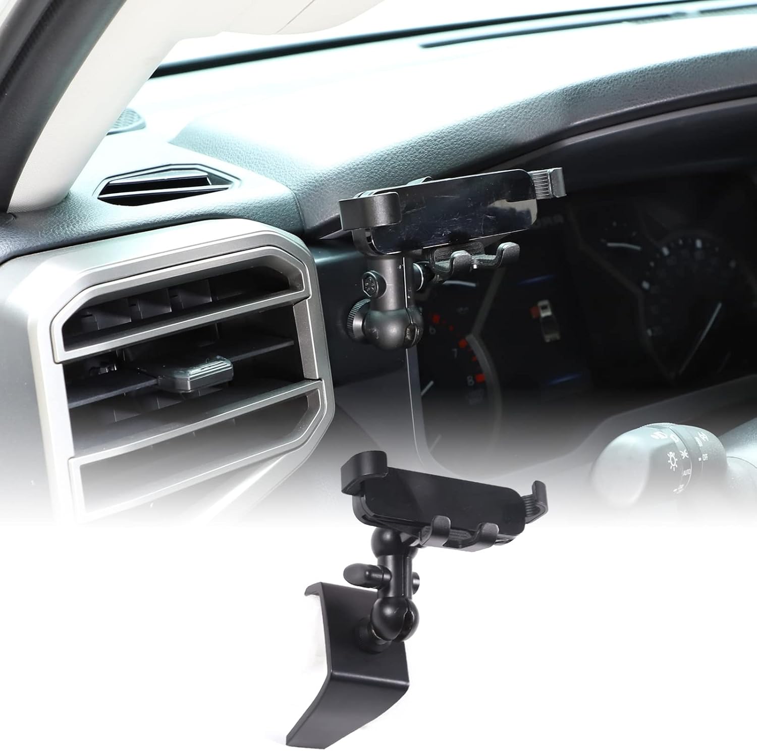 CHEAYAR Car Phone Mount Compatible with Toyota Tundra/Sequoia 20222023, Car Phone