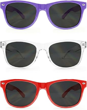 Kids Polarized Sunglasses Boys Girls, Flexible TPEE Frame Glasses Age 2-8