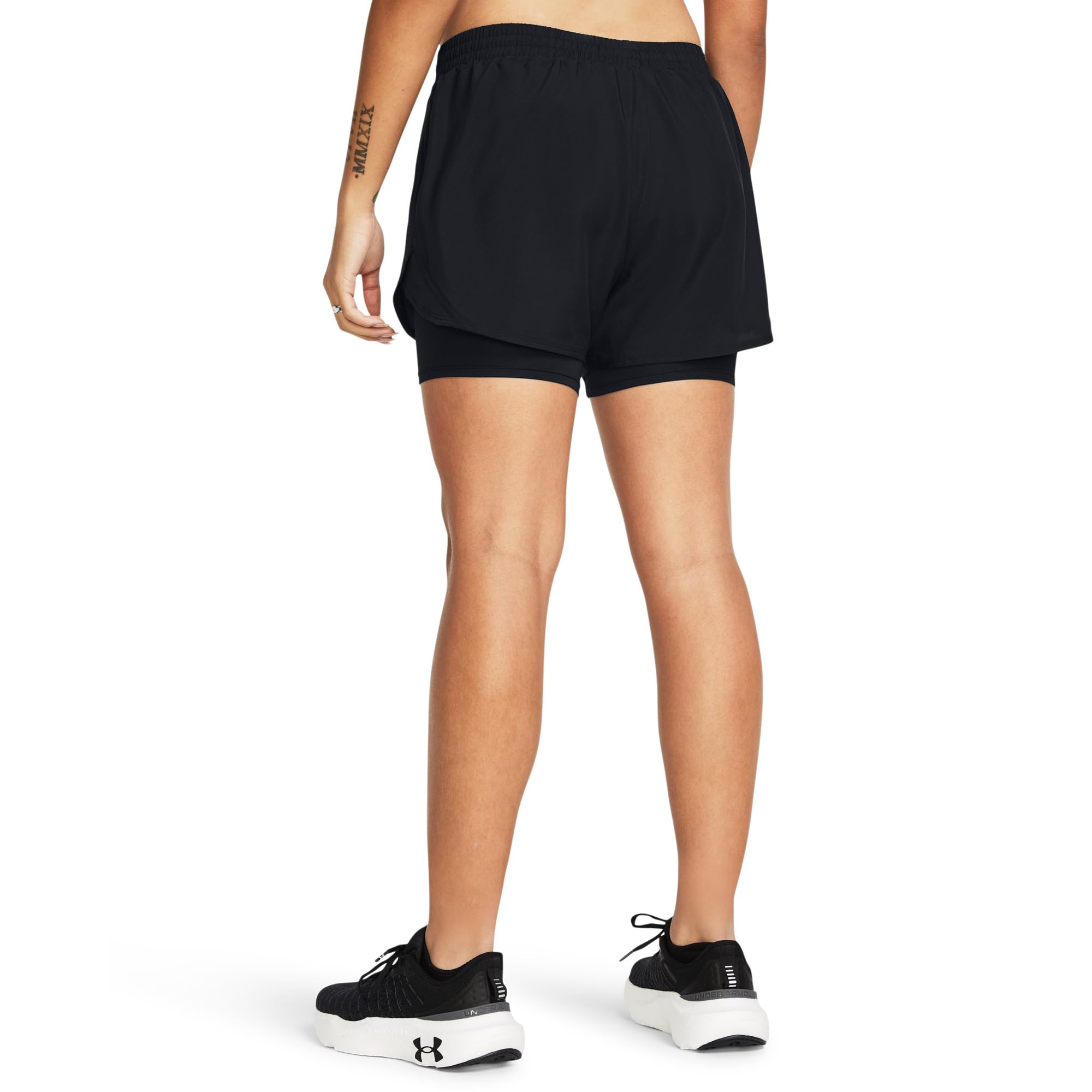 Under Armour Uomo UA Launch 7'' 2-in-1 Short, Pantaloncini Palestra Uomo, Shorts Uomo Elasticizzati in 4 Direzioni, Pantaloncini Uomo Sportivi Comodi e Traspiranti