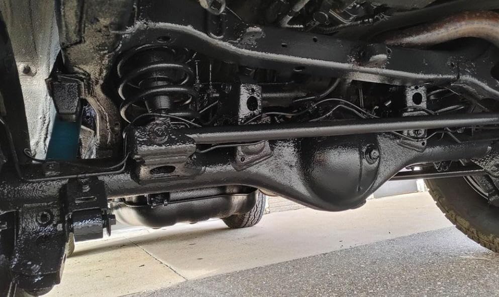 Miniatura 4 de WOOLWAX Recubrimiento de lanolina para autocamión Cubo de 5 galones NEGRO