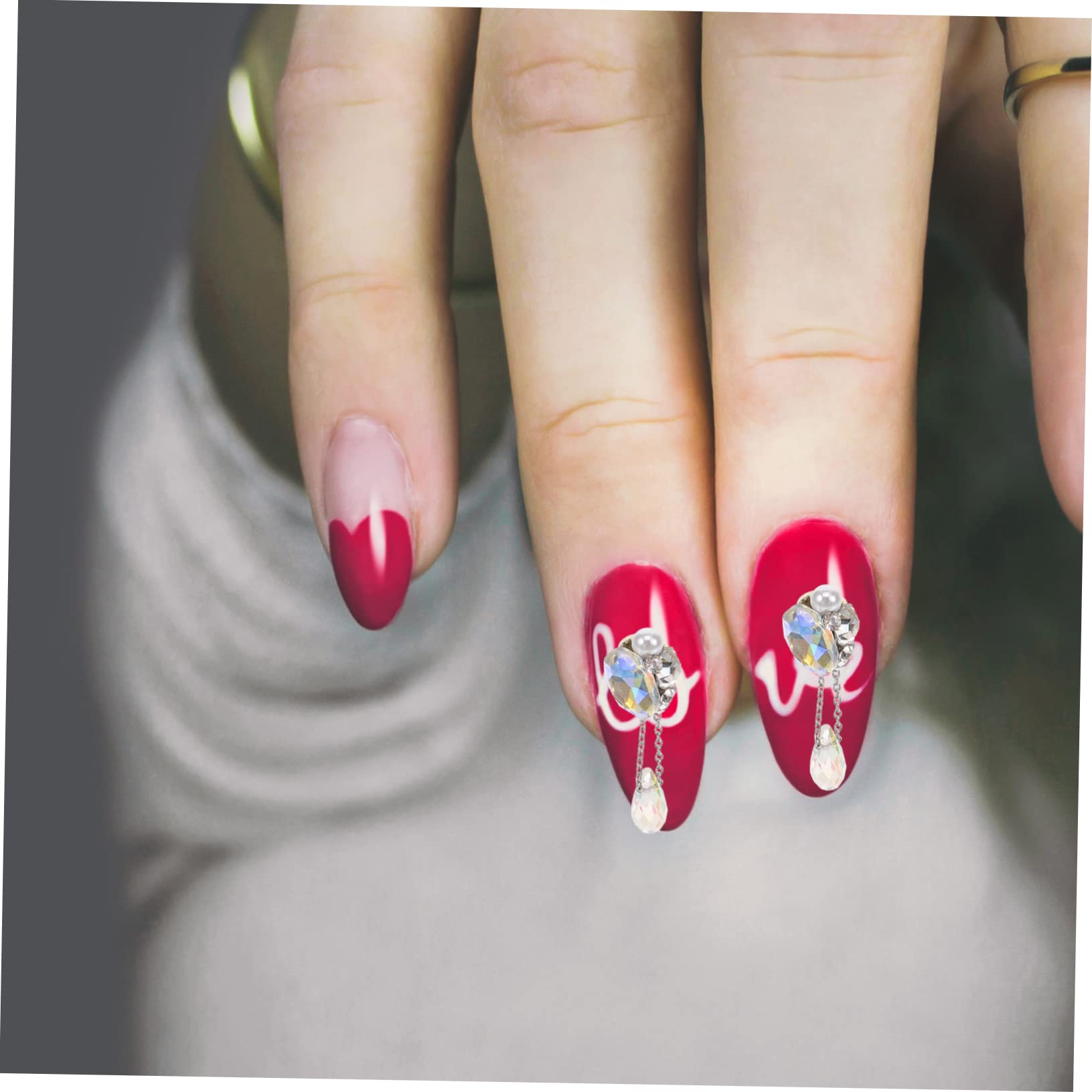 3 Set Ciondoli Per Unghie Accessori Per Nail Art Decorazioni Manicure Design E Unico Per Creazioni Te 5 Pezzi*3
