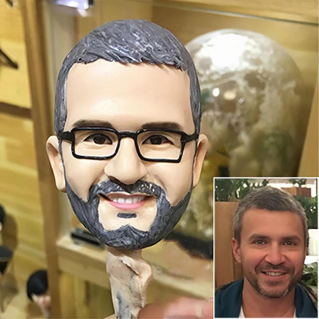 Custom Bobblehead, Custom Bobbleheads Figures Personalized, Bobble Head Figures Handmade Sculpture Gift for Man Women, Customized Gifts Based On Your Photos
