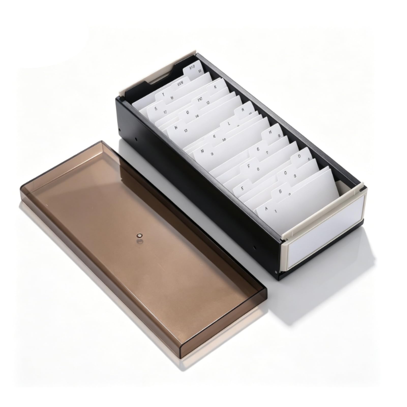 Amazon.com: Cyrank Card File Holder Organizer, Business Card