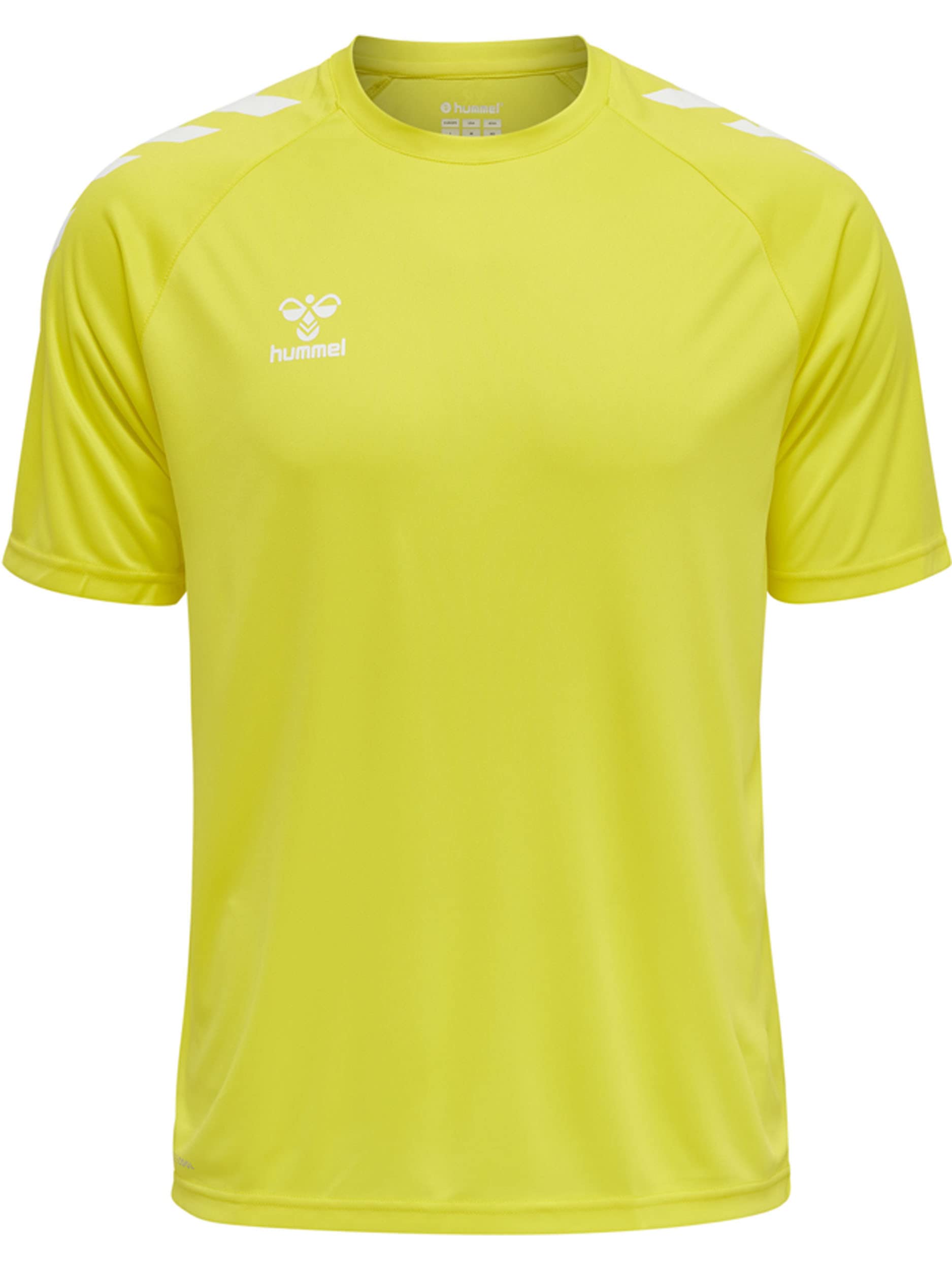 hmlCORE XK CORE Poly T-Shirt S/S, Blazing Yellow, 2XL