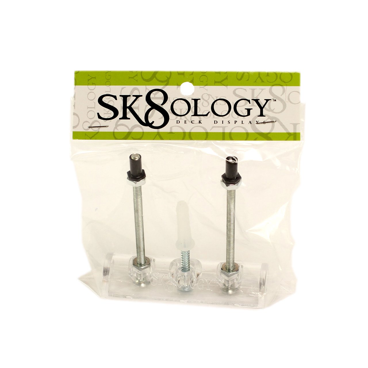 Sk8ology Skateboard-Brett / Wandhalterung, 5-teilig