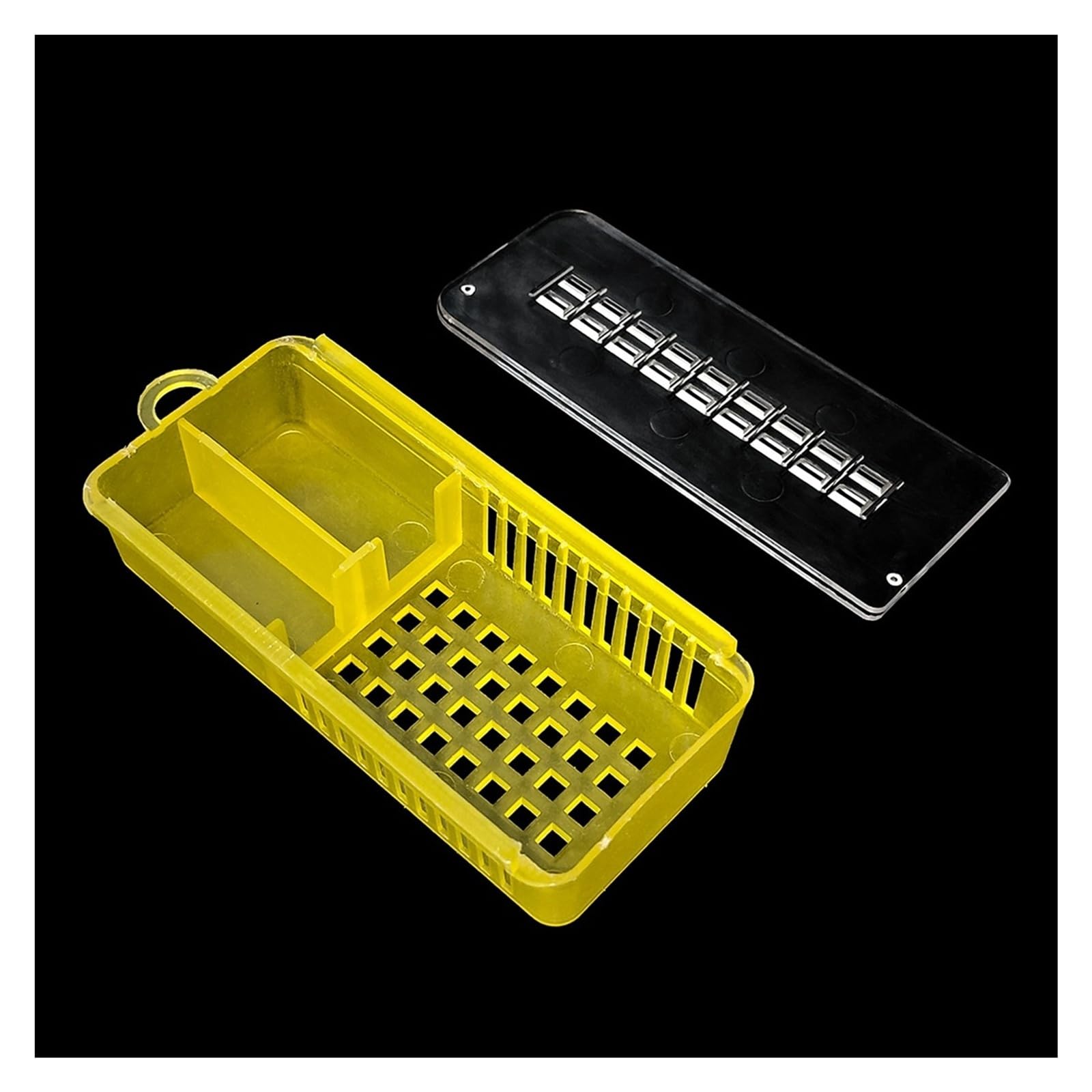Mkhqst One Color 5-Piece Bee Transport Cages Beekeeping Equipment ​​Queen Cage Yellow/Transparent Beekeeper Supplies