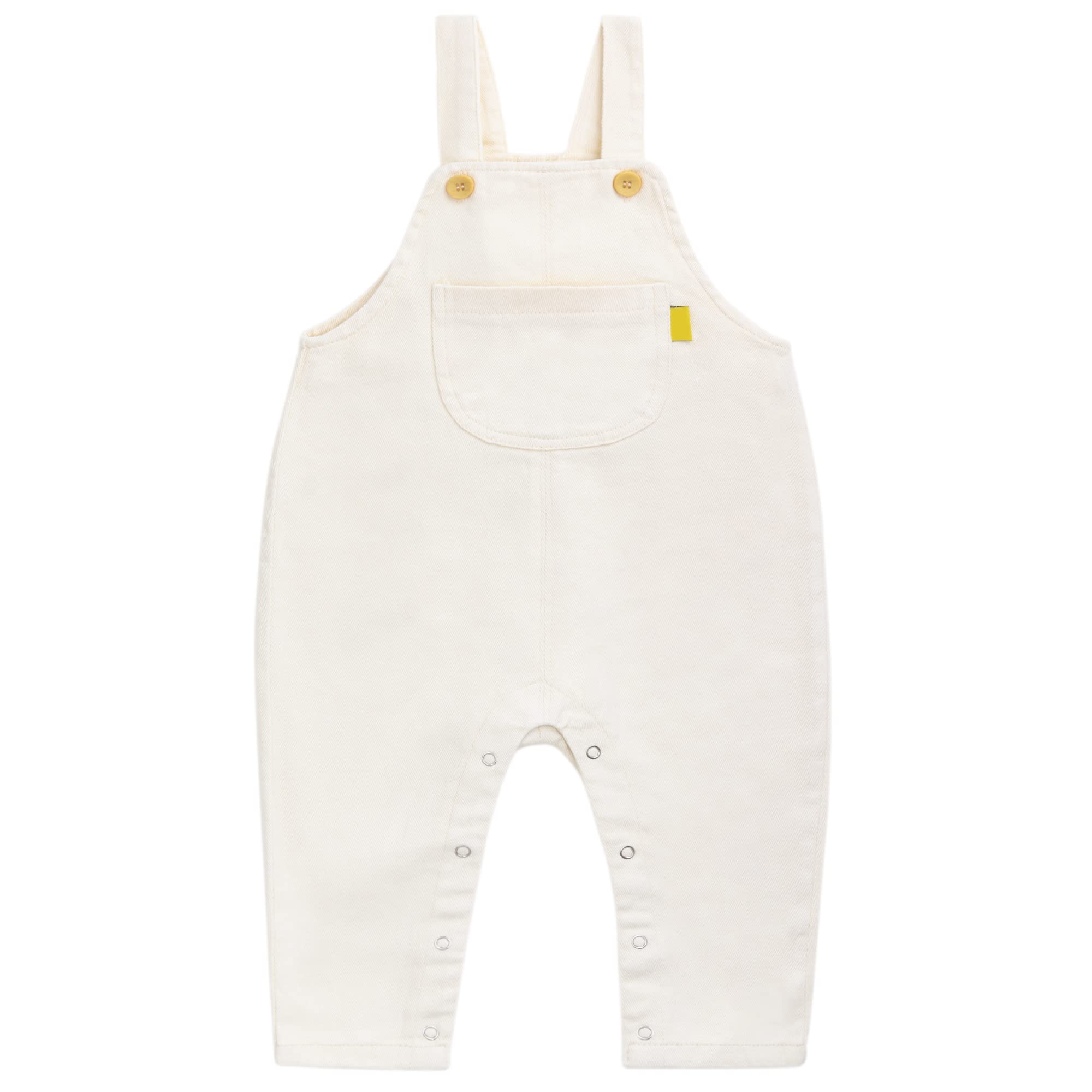 Salopette in Denim Cotone per Neonati e Bambini Pantaloni Jeans con Bretelle Tinta Unita Blu Scuro Taglia 80/86/92/98/104