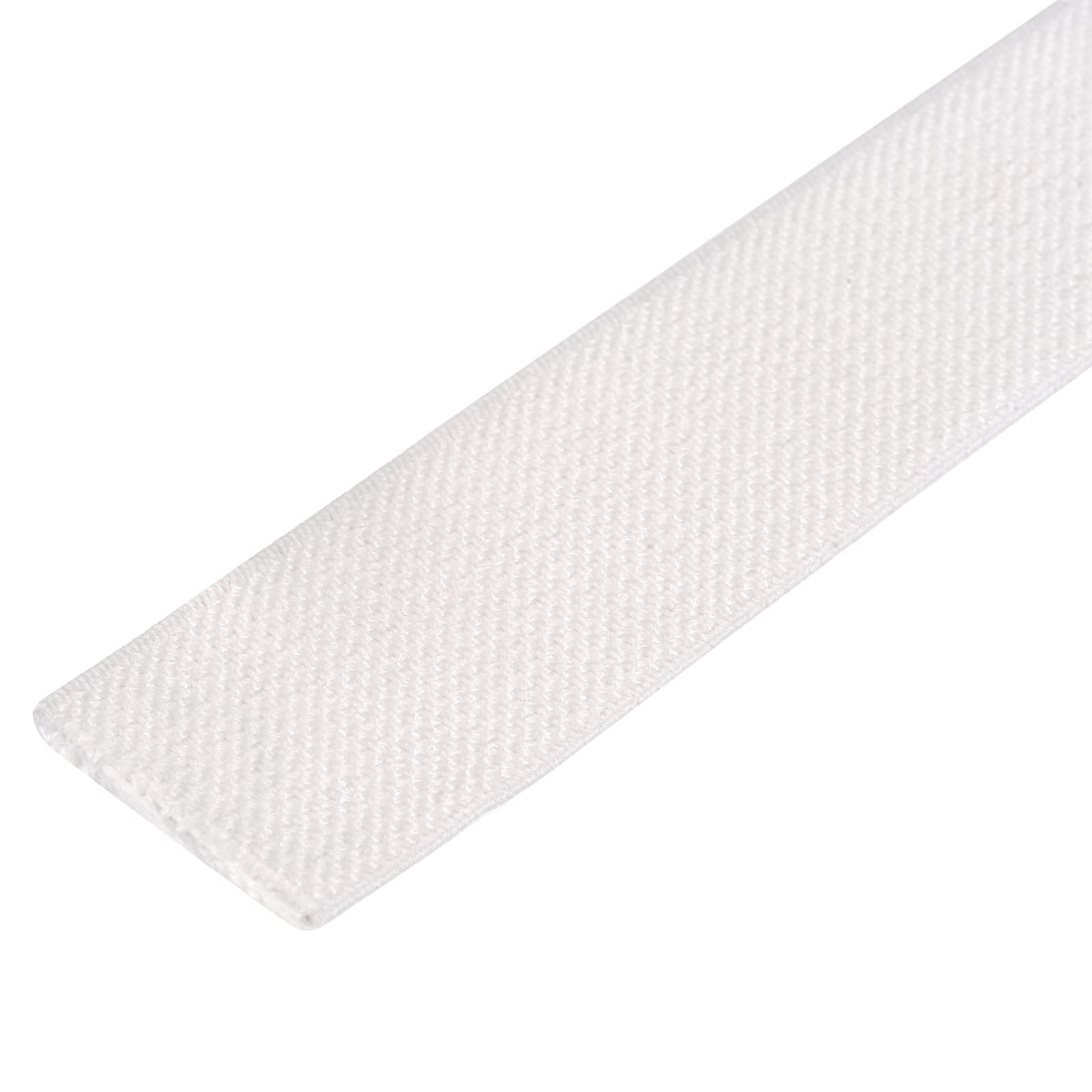 TA-VIGOR 38mm Twill Wide Elastic Band, 1.5 inch 4 Yard Double-Side Woven Elastic Bands Knit - Image 4