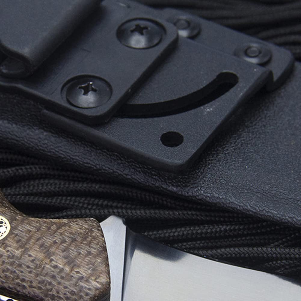 Cuchillo Clip Funda Cinturón Táctico Kydex Universal Utilidad EDC Clip Camping Mag Pouches Funda Herramienta (#2