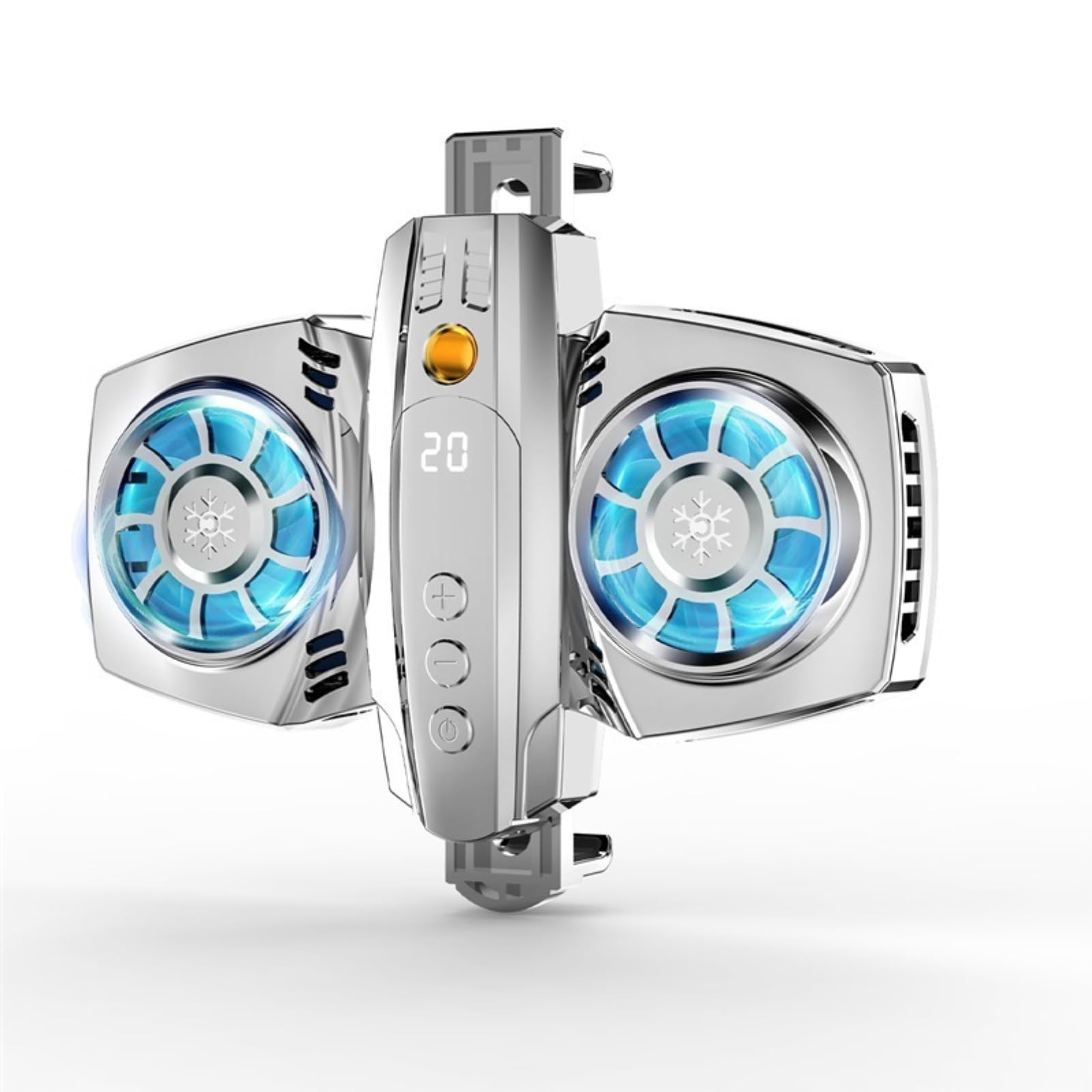 Raffreddatore Telefono, Radiatore Cellulare Semiconduttore Dual Core, Raffreddamento Intelligente a Risparmio Energetico, Radiatore di Raffreddamento Rapido per Streaming Live di