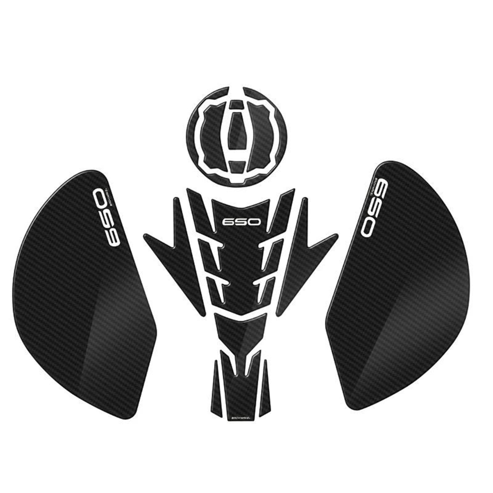 for Kawasaki Z650 for NINJA650 Motorcycle Tank Pad Protector Anti Slip Oil Sticker Decals Side Gas Knee Grip Traction Protect