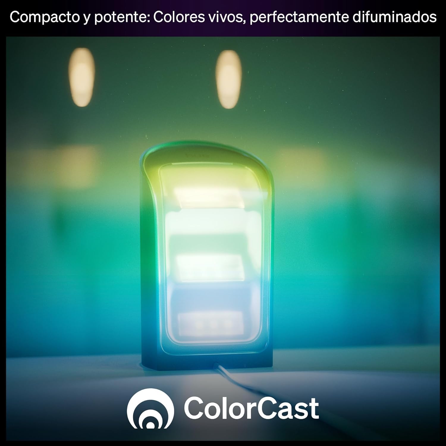 Philips Hue Play Bañador de pared inteligente, blanco, luz blanca y de color con tecnología ColorCast, compatible con Bluetooth, control por voz con Alexa, Apple Home y Google Assistant, paquete de 1