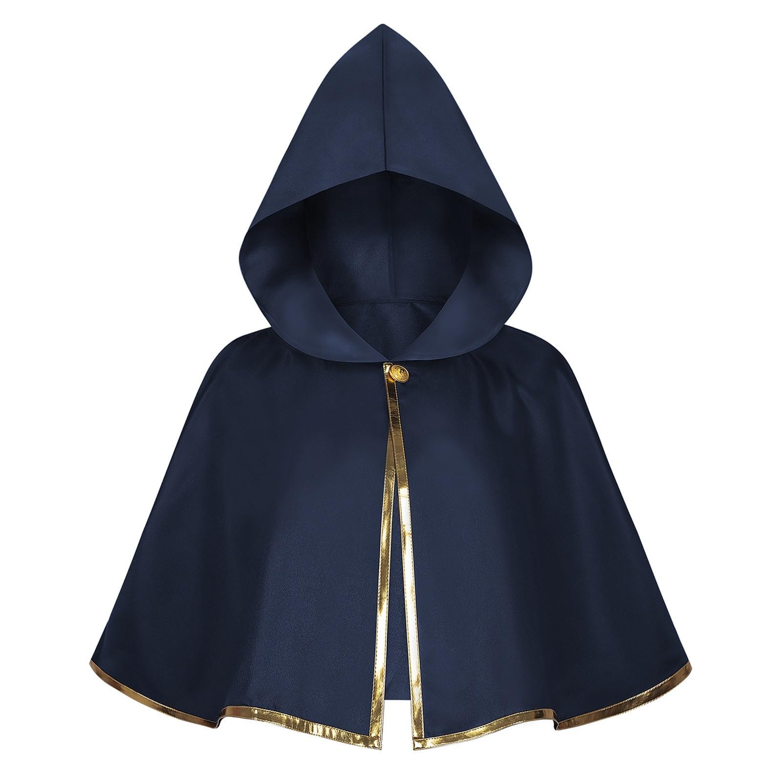 Cape médiévale pour homme avec capuche Renaissance Costume d'Halloween