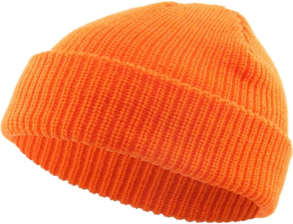 1 Pcs of Warm Winter Knit Cuff Beanie Cap Fisherman Watch Cap Daily Ski Hat Skully