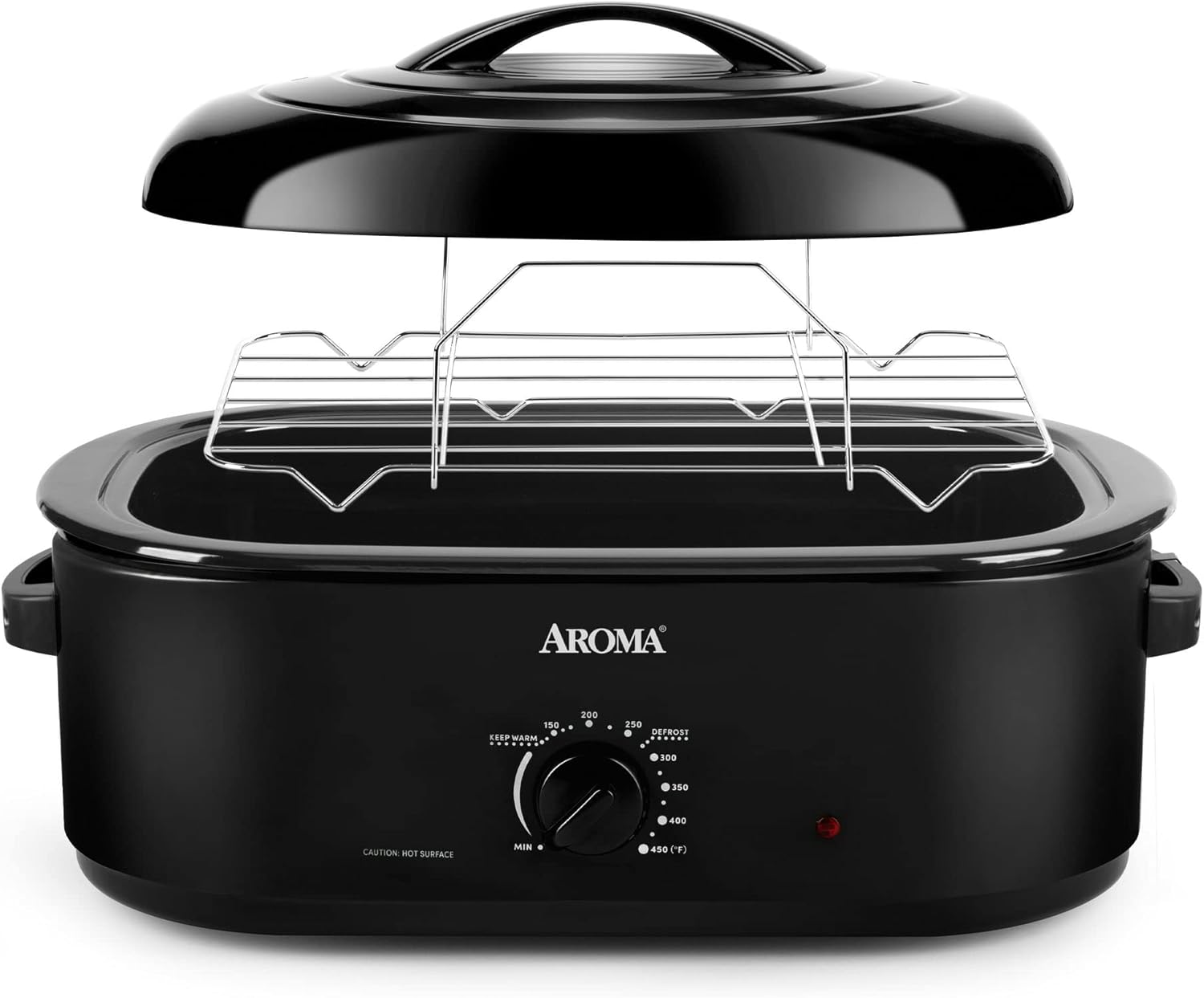 18Qt. Electric Turkey Roaster Oven with Removable Pan and