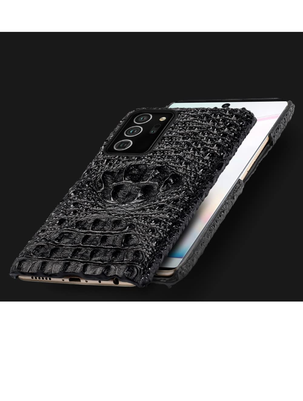 Amazon.co.jp: クロコダイルプリントレザーフォンケースforiPhone x 13