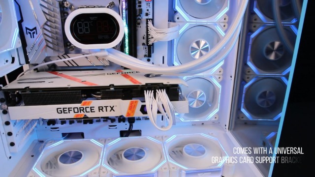 Image of darkFlash INF34 120MM PC Case Fan, Daisy-Chain, up to 2000RPM Cooling, 4-Pin PWM, ARGB CPU Cooling Computer Fan, 3 Pack (Forward, White)