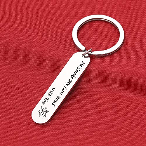 De&ai Inspirational Mantra Friendship keychain BFF keychain for Long Distance Best Friend3