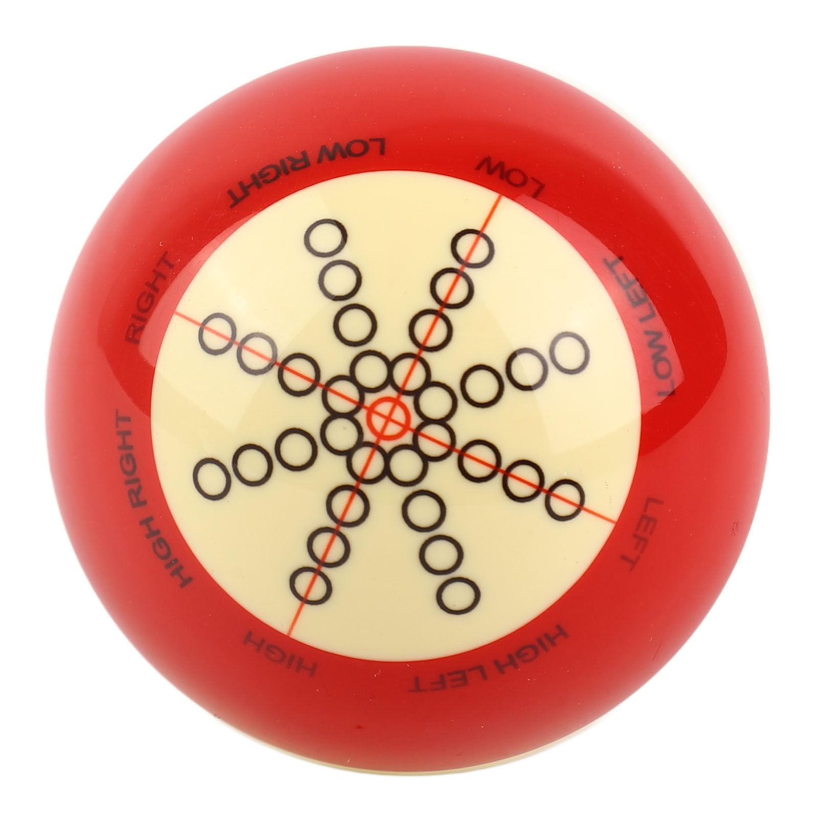 Bola de billar de resina para taco de billar de 57,2 mm de diámetro