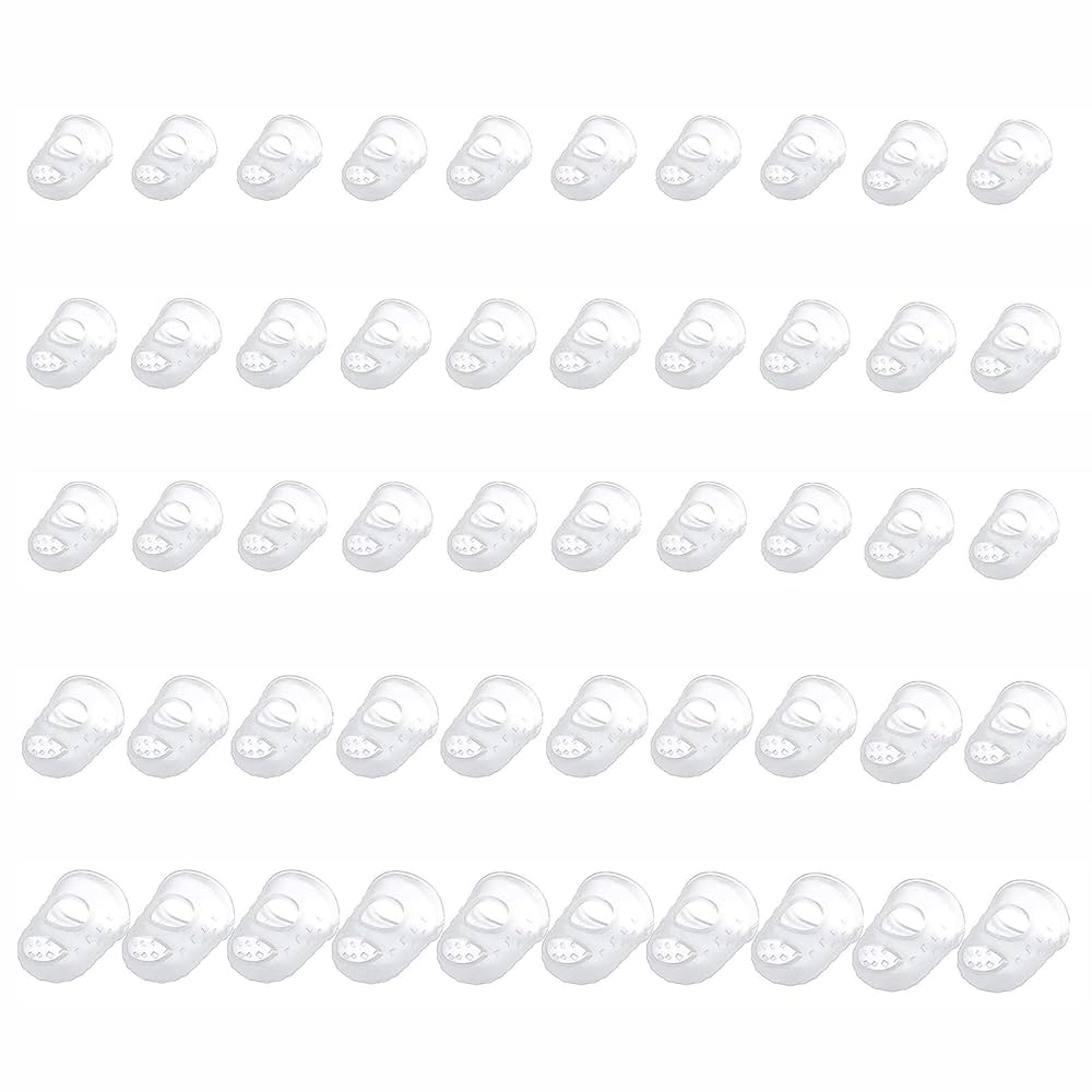 Guitar Fingertip Protectors 10 PCS Silicone Finger Guards 5 Sizes