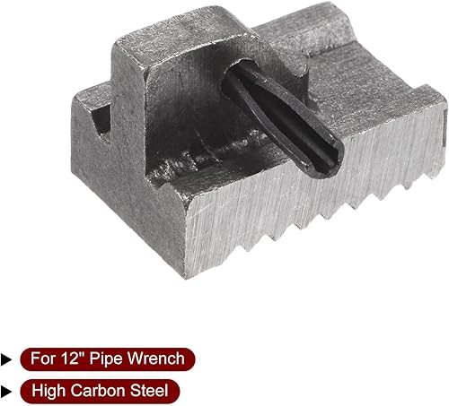 Miniatura 9 de Llave de tubo de acero al carbono para llave ajustable de 8 pulgadas con conjunto de pasador