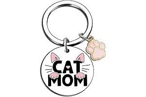 Perfect Cat Mom Keychain: The Purrfect Accessory for Feline-Loving Moms