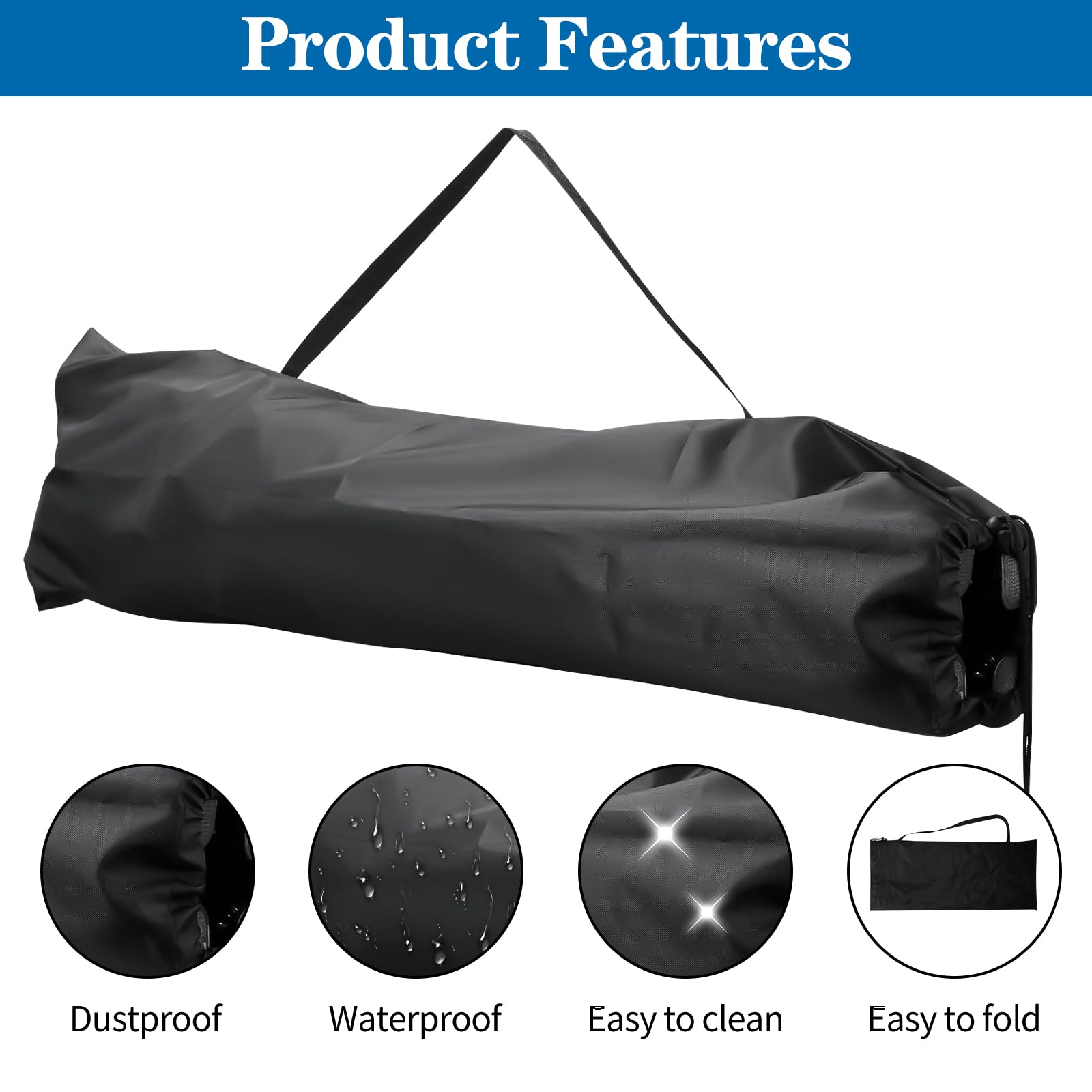 Ersatztasche für Campingstuhl,105CM X 35CM Campingstuhl Ersatztasche, Aufbewahrungstasche für Campingstühle, Geeignet für Camping und Wandern (Nur eine Tasche, Kein Stuhl)