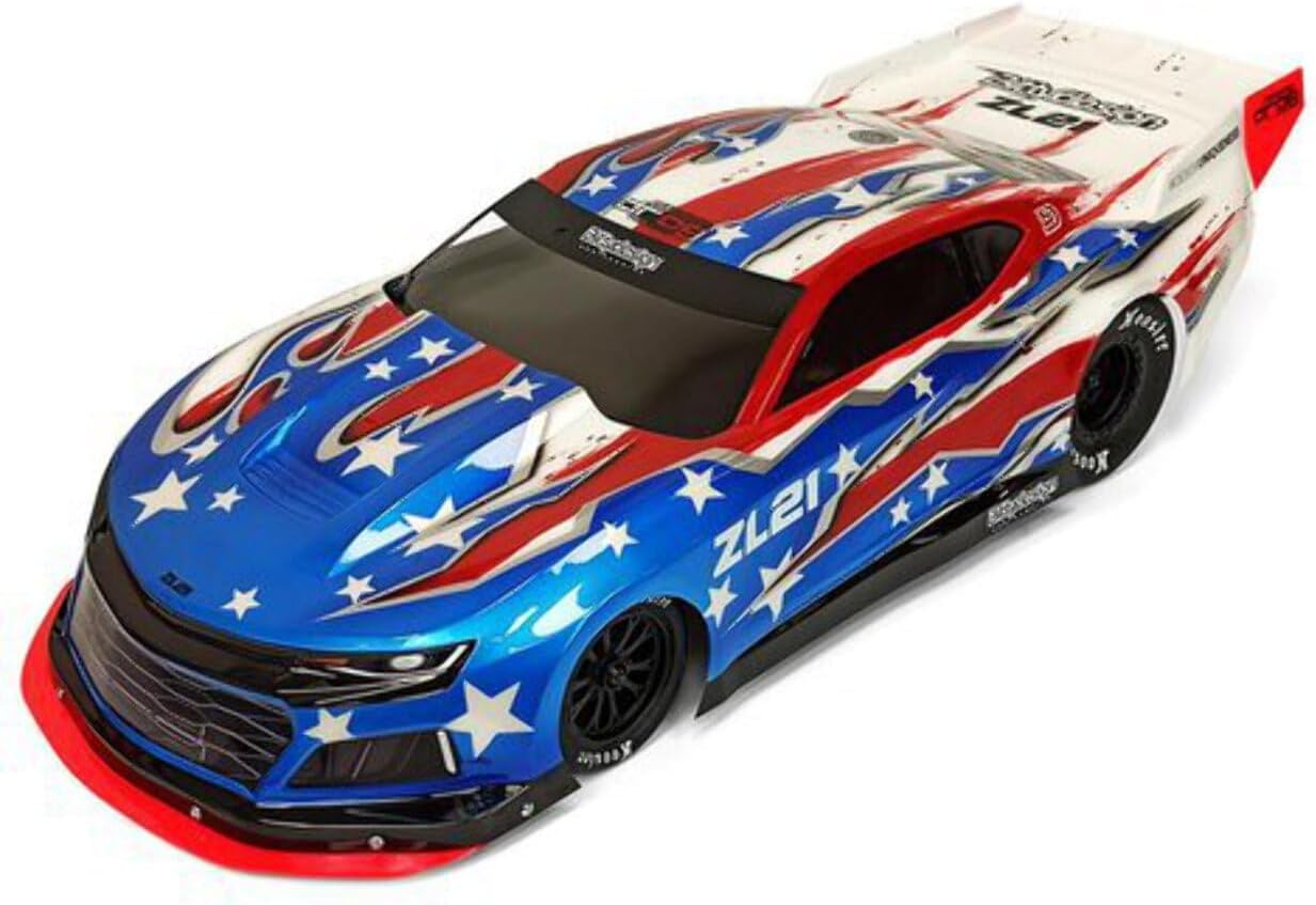 ZL21 1/10 Pro No Prep Street Eliminator Drag Racing Body (Clear) BDYDG-ZL21