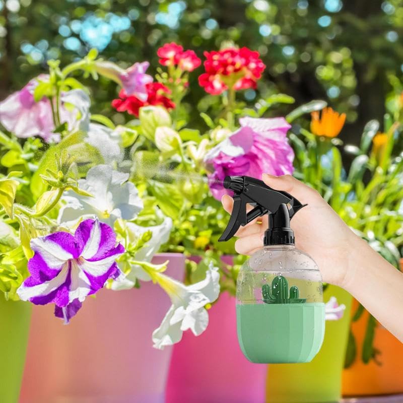 Giekanne Kaktus-Gartensprhflasche, 500 ml Giekanne for Zimmerpflanzen,  wiederverwendbare Drucksprhflasche for Besprhen von Pflanzen, die zu  Hause ...