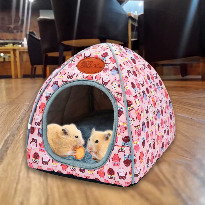 Casetta Invernale Per Animali Domestici - Letto Caldo Per Criceti, Porcellini D'India E Piccoli Animali