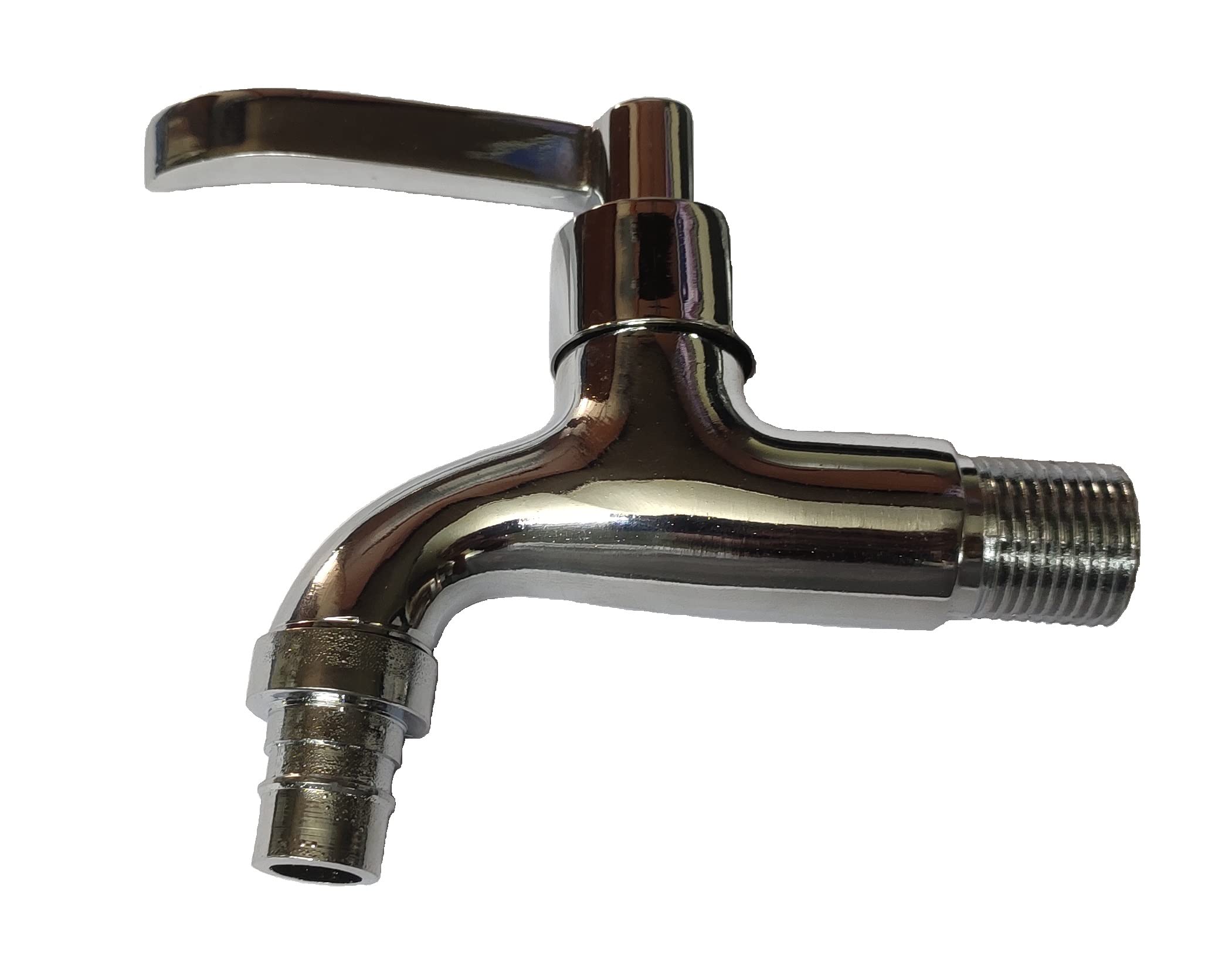 NEW WARE® Nozzle Bib Cock | Washing Machine Tap with Smooth Fancy Lever Handle - Chrome Plated Brass Faucet for Stylish and Efficient Water Control (B0BTDKHW9D) Amazon Price History, Amazon Price Tracker