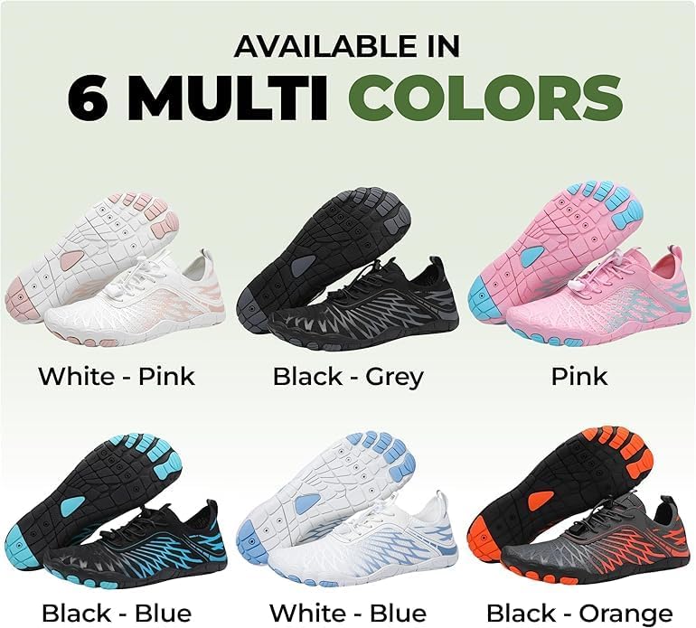 Hike Footwear Lazuli Pro Barefoot Shoes – Minimalist Lightweight Flexible Sneakers with Arch Support for Trail Running, Hiking, Gym & Everyday Walking (Unisex) - Image 5