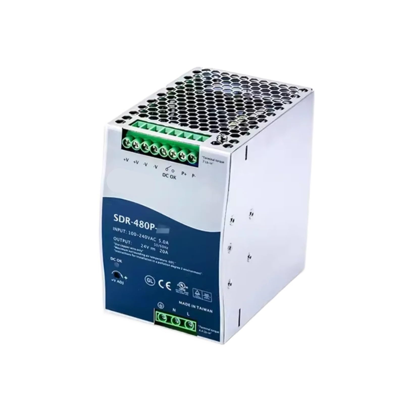 JJKKOZVQF 480W Single Output Power Supply SDR-480P-24 SDR-480P-48 SDR-480P(SDR-480P-24)