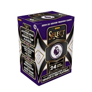 2024–25 Panini Select English Premier League Blaster Box – EPL Soccer Trading Cards – Blaster-Exclusive Parallels, Rookies & Inserts – Official Panini Retail Set