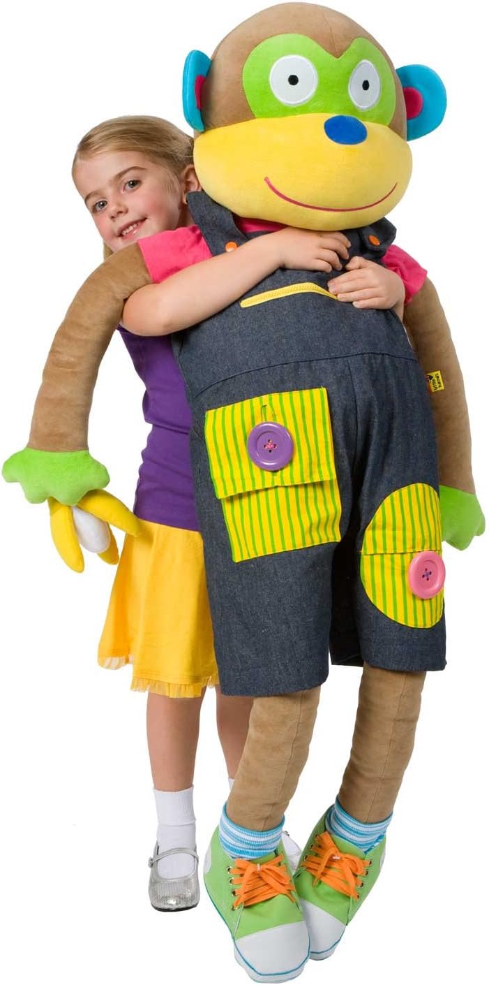 Get Cheap Price ALEX Toys Little Hands Giant Learn to Dress Monkey