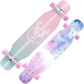 Skateboard Deck Professional Standard Skateboard 42.5 Inches Beginner Long Board Girl Dance Board 8 Layers Of Maple Suitable For Extreme Sports Outdoor Games Kids Complete